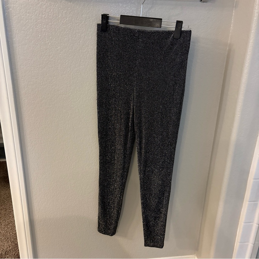 Forever 21 Metallic Silver Top